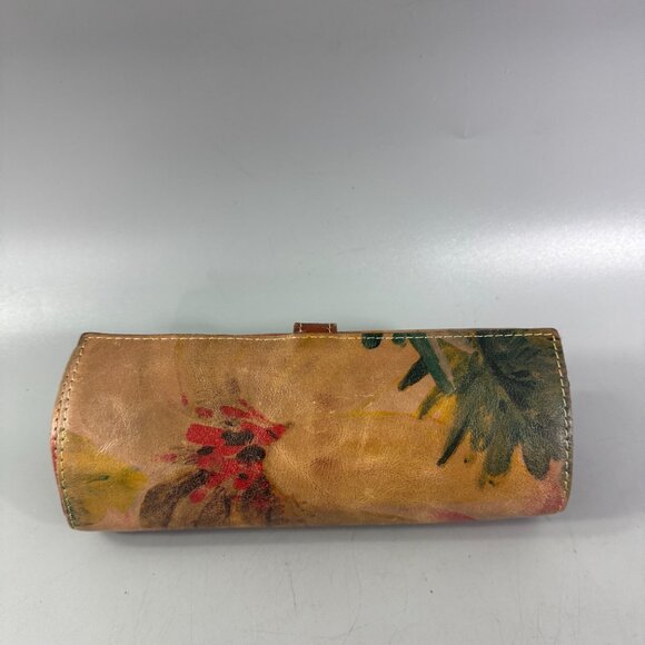 Rare Patricia Nash Leather Roll-Over Closre Cosmetic Organizer - Picture 6 of 14